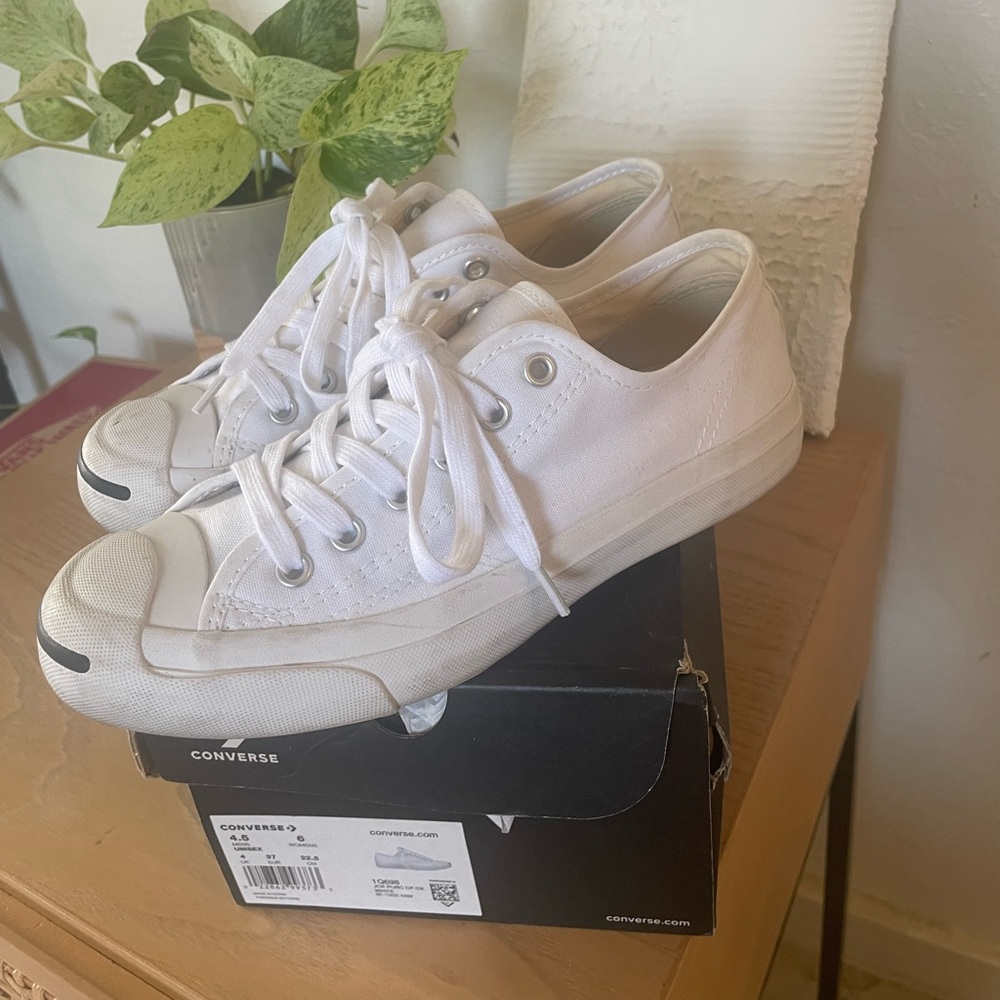 Converse Jack Purcell white / 4.5 mens womens 6